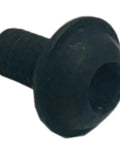 Flange Blade Bolt Kit Black Replacement Parts Metal For Tough As Nails Blade Attachment, Heavy Duty Fasteners To Secure Flanges, Model 14-46-2075, Compatible With Broad Range Of Flange And Blade Setups. Black metal flange bolt close-up, threaded fastener