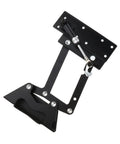 Two Pack Lifting Top Coffee Table Frame And Folding Hinge Set with Silent Hydraulic Buffer in black heavy-duty steel