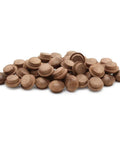 One Half Inch Button Top Walnut Wood Furniture Plugs For Screw Holes Pack Of Twenty Five Easy To Install Decorative Wood Plugs