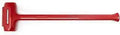 One Piece Sledge Head Dead Blow Hammer Six And A Half Lb No Spark Polyurethane Body With Steel Shot Canister Reducing Rebound