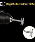Heavy Duty Hex Head Allen Wrench Drill Bit Set Featuring 33 Pieces Crafted From Tough As Nails S2 Steel With Magnetic Tip And Quarter Inch Shank Covers Metric Sae And Security Torx Sizes For Knockout Home Repairs with screws in a drill