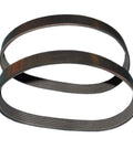 Rock Solid Rubber Drive Belts For Grizzly G0505 Portable Planer Replacement Parts, two black belts for 12 1/2 inch planers.