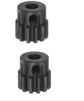 Two Pack 12T Mod1 Steel Pinion Gear For 5mm Shaft With 1.0 Pitch CNC Machined Upgrade Parts For Arrma 6S BLX Bigrock Mojave Kraton