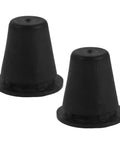 Heavy Duty 2 Pack Front Hood Stop Bumpers With Rubber Buffer Kit For Ultimate Shock Absorption And Damping Cushions To Keep Your Engine Cover Locked In Place Without Any Stress Or Damage, black rubber hood stops