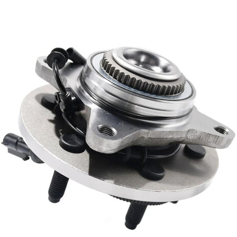 Front Wheel Bearing Hub Assembly With ABS For Ford F150 2004 To 2008 And Lincoln Mark LT 2006 To 2008 6 Lug Hubs Premium