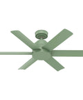 Kennicott 44 Inch Indoor Outdoor Ceiling Fan with Wall Control Dusty Green Blades for Quiet All Season Comfort and Modern Home Style