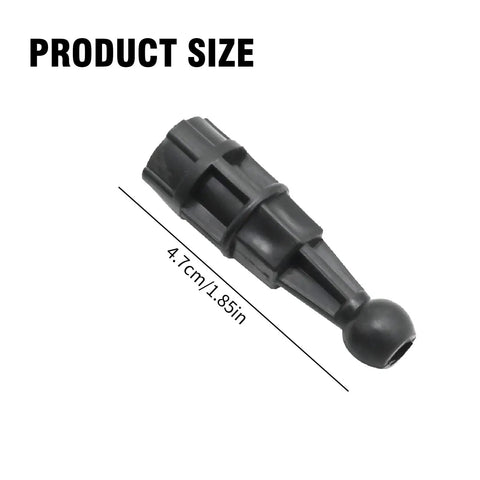 4 Piece Engine Cover Ball Stud Replacement Kit for Chrysler Sebring 200 300 Town and Country Dodge Avenger Charger Caliber Grand Caravan Jeep Compass Patriot 4891847AA 04891847AA black 4.7 cm ball stud