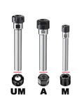 Sturdy ER Extension Rod For C8 To C32 Chucks With Ultra Precision And Low Runout For CNC Milling Machines in three sizes with nuts.