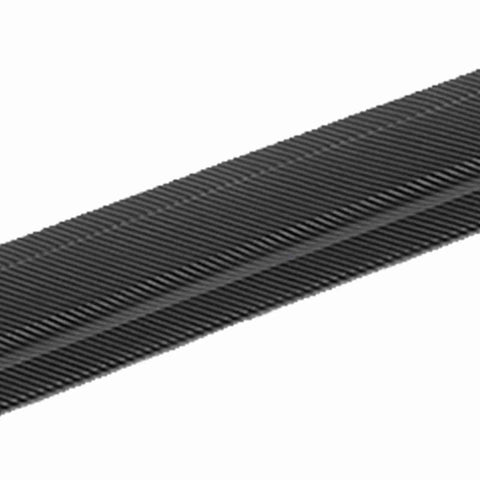 Universal Car Side Skirt With Abs Carbon Fiber Style Gives Your Ride A Badass Edge showing textured surface and sleek design.