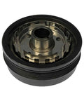 Durable Black Harmonic Balancer Replacement For Buick Lucerne 2006 2007 2008 With Serpentine Drive Belt Type And Keyway, 92.4mm Depth