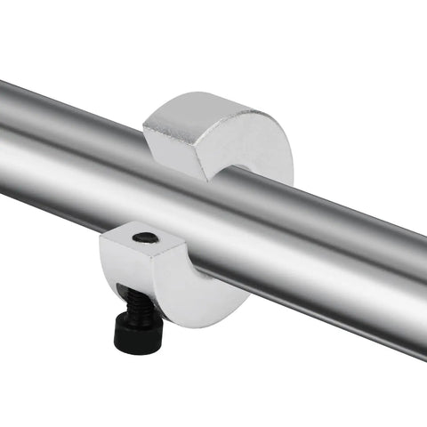 Four Piece Shaft Collar Set For Linear Rail SBR20 Clamp On 20mm Bore Shafts With M4 Fixing Screws All In One Shaft Stop Collar OD 40mm