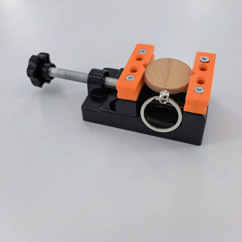 Tiny But Mighty Mini Bench Vise Clamp For Watch Repair Jewelry Crafting And DIY Carving Aluminum Alloy Table Vise With 0 To 55 mm Opening
