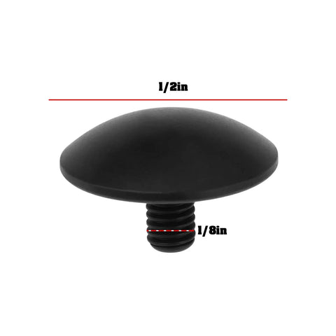 Indicator Contact Point With One Eighth Inch Shaft And One Half Inch Round Tip For Dial And Digital Indicators