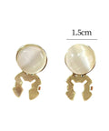 Copper Button Covers For Travel And Formal Wear Snap On Cufflink Style Accessories That Stay Put Over Standard Dress Shirt Buttons Looking Dope And Sharp At Every Party Or Event Any Day, with 1.5cm size.