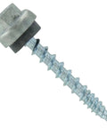 Micro Bit ZXL WoodBinder Self Drilling Screw for Metal to Wood, size 10 x 1.5 inch, galvanized with EPDM washer, 250 count.