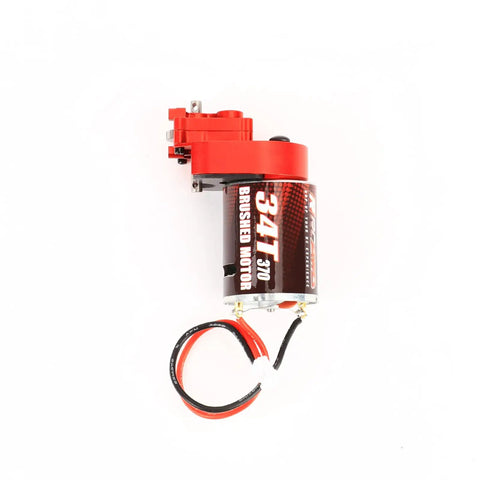 260 Percent More Power Beefed Up Motor 370 34T Transmission Gearbox Set for HobbyPlus 1 18 CR18P EVO Rock Van Trail Hunter Upgrades