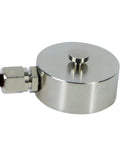 Tiny DYHW-120 Load Cell Sensor For Precision Weight And Force Measurement Testing Perfect For Miniature Robots And Delicate Touch Experiments Compact Design Ensures Accurate Gravity Data Collection, showing metal housing and output connection.