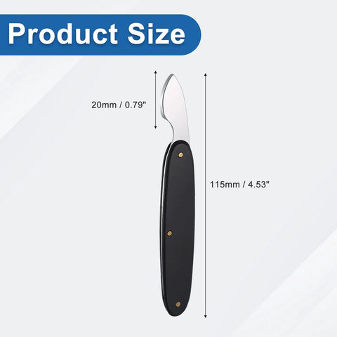 Pro Grade Watch Back Opener Tool And Case Knife With 20mm Fit Aluminum Handle Bezel Removal Tool size dimensions