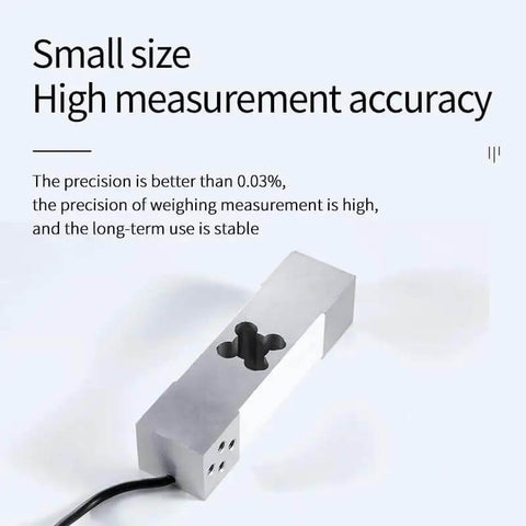 Single Point Load Cell For Weighing Platforms, Heavy Duty Rectangle Cantilever Sensor, Ultra Stable 0.2% Accuracy, Real Time Test