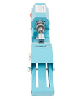 Front view of 96W Mini Wood Lathe Machine With Pure Copper Motor 7 Adjustable Speeds for hobbyist woodturning tasks.