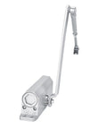 Beefy Automatic Door Closer For 45 To 75Kg Overhead Doors Adjustable Speed Fire Rated Residential Use 600-1200mm silver hardware