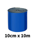 Blue roll of Waterproof Self Adhesive Repair Tape For Indoor And Outdoor Use One Press Easy Fix Wall Cracks And Roof Leaks Leakproof Seal Heat Insulation Shield 10cm X 10m