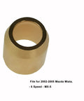 Brass Bushing Isolator Cup For 2002 To 2005 Mazda Miata Six Speed Direct Replacement Upgrade That Kills Shifter Play And Gives You A Solid Confident Gear Feel Through Every Shift Easy Install. Brass shift cup bushing for 2002-2005 Mazda Miata 6-speed