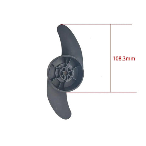 Two Bladed Universal Propeller For Electric Outboard Motors Fits 32 LBS 36 LBS 40 LBS 46 LBS Trolling Motors Includes Prop Pin Nut And Wrench Built Tough Durable Nylon Corrosion Resistant Easy Install