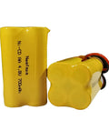 4.8V 700mAh Ni-Cd Battery Pack Compatible With Emergi-Lite MAG93NC487 And Exit Light Co BAA-48R NIC0186 Dantona Custom-43