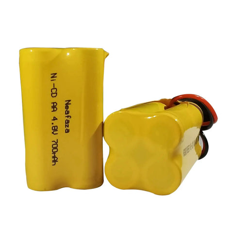 4.8V 700mAh Ni-Cd Battery Pack Compatible With Emergi-Lite MAG93NC487 And Exit Light Co BAA-48R NIC0186 Dantona Custom-43