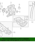 Diagram showing Part #16, Mercedes-Benz Engine Oil Filter OEM Replacement 270 180 01 09 for easy install and durable filtration.