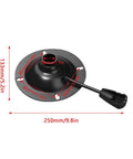 Heavy Duty Tilt Control Replacement For Office Chair Swivel Mechanism Base With Five Point Five Inch Mount Plate and Lift Lever