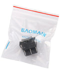 DPDT Momentary Rocker Switch On Off On 6 Pin 3 Position Snap In Toggle Switch 20A 125VAC Marine Boat Automotive Household Weatherproof Heavy Duty CE TUV Certified 1 Pack in clear bag with 6 terminals