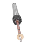 Pro Horett Stainless Steel Woodturning Pen Mandrel With Morse 2 Taper Shank And Smooth Rust Resistant Grip For Lathes That Hold Workpieces Tight, showing detailed design and shaft.