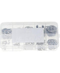 200 Piece Stainless Steel E Clip Washer Assortment Kit From M1 5 Through M10 304 Stainless Circlips Retaining Rings Kit
