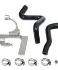 Heavy Duty Fuel Coolant Pump Relocation Kit Engineered For 2020 To 2026 GM 6.6L Duramax L5p Engines includes hoses and brackets.