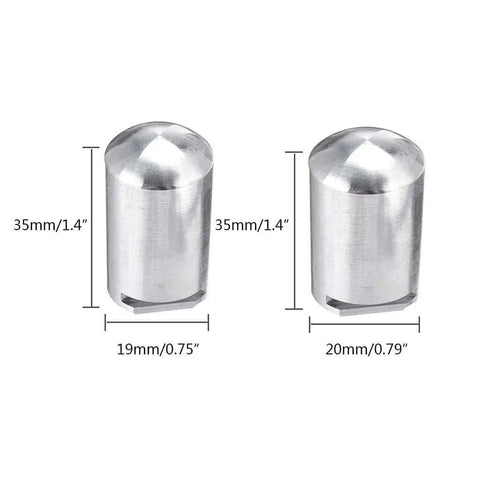 Rugged Bench Woodworking Auxiliary Clamp Kit dog hole stopper plates in 19mm and 20mm sizes.
