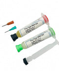 Two Piece Flux Solder Paste Set RMA-223 10cc Soldering Repair Tool with syringes and tips for precision PCB work