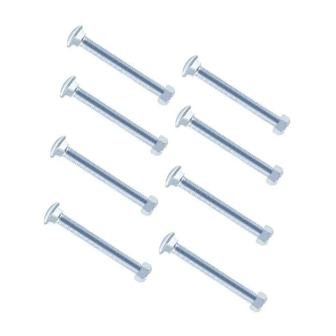 Heavy Duty Truck Bed To Frame Bolt And Nut Kit For Ford F150 F250 F350 1987 To 1996 includes eight zinc bolts.