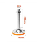 Heavy Duty Leveling Feet Four Pack Nonslip Adjustable Screw Legs with 200mm height for solid garage support