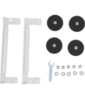 Magnetic Satellite Car Mount Kit for RV, Boat and Aircraft Dishes with metal brackets and four suction cups