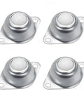 Heavy Lifters Universal Roller Ball Transfer Bearings 360 Degree Caster Wheels with wear resistant coating, set of four.