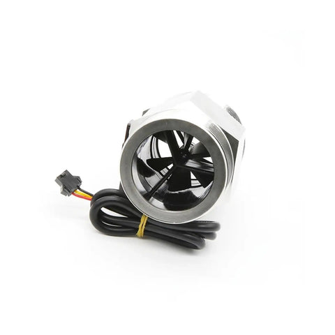 2 Inch Stainless Steel Hall Flow Sensor Water Flow Meter for Garden Hose No Brainer Install Liquid Flow Switch Outdoor Irrigation