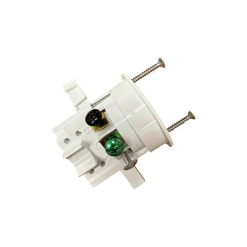 Compact 120Volt 15Amp Wall Outlet Set Tamper Resistant Self Contained Electrical Receptacle with screws and terminals