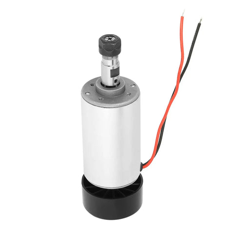 High Speed 300W Air Cooled CNC Spindle Motor delivers Beast Mode Performance with 52mm shaft for routing and engraving at 12000 RPM.