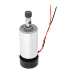 High Speed 300W Air Cooled CNC Spindle Motor for routing and engraving jobs features a 52mm shaft and 48V DC power.