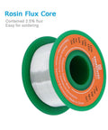 Pro Grade 0.4mm Lead Free Rosin Core Solder Wire Sn99 Ag0.3 Cu0.7 For Fine Electronics Soldering 100g 3.53oz spool