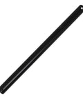 Hella Sturdy 16 Inch Ceiling Fan Extension Rod Non Threaded Drop Pipe in matte black, 16 inch metal pipe for stable support.