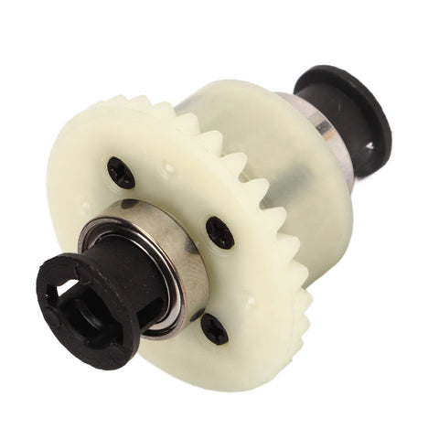 30T RC Car Differential Bevel Gear Drive Wheel Set 37mm By 30mm And 1.5 By 1.2in For One Sixteenth Scale RC Cars, Fits SCY 16101 16102 16103 16201, Easy Install Durable Power Transfer Plug And Play