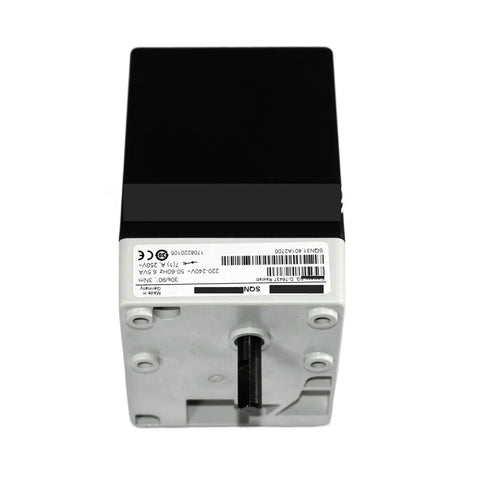 Heavy Duty Damper Actuator Compatible With SQN31.401A2700 SQN31.402A2700 SQN31.762A2700 showing top view and mounting interface.